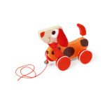 Trekfiguur Grote Hond Rood Oscar 2 Scratch Speelgoed scra-618101