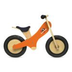 Kinderfeets Krijt Oranje Hout Loopfiets 2 Jaar 2 Wielen kind-kf3.32
