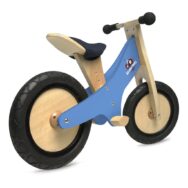 Kinderfeets Krijt Blauw Houten Loopfiets 2 Jaar 2 Wielen Kind-Kf4.32