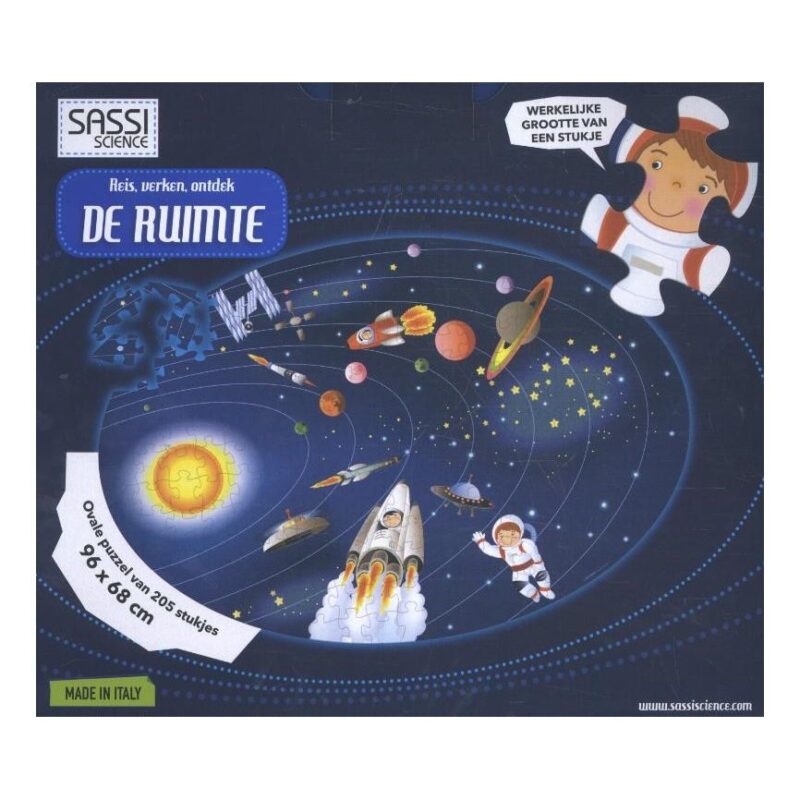 De Ruimte Boekje + Puzzel lant-601133