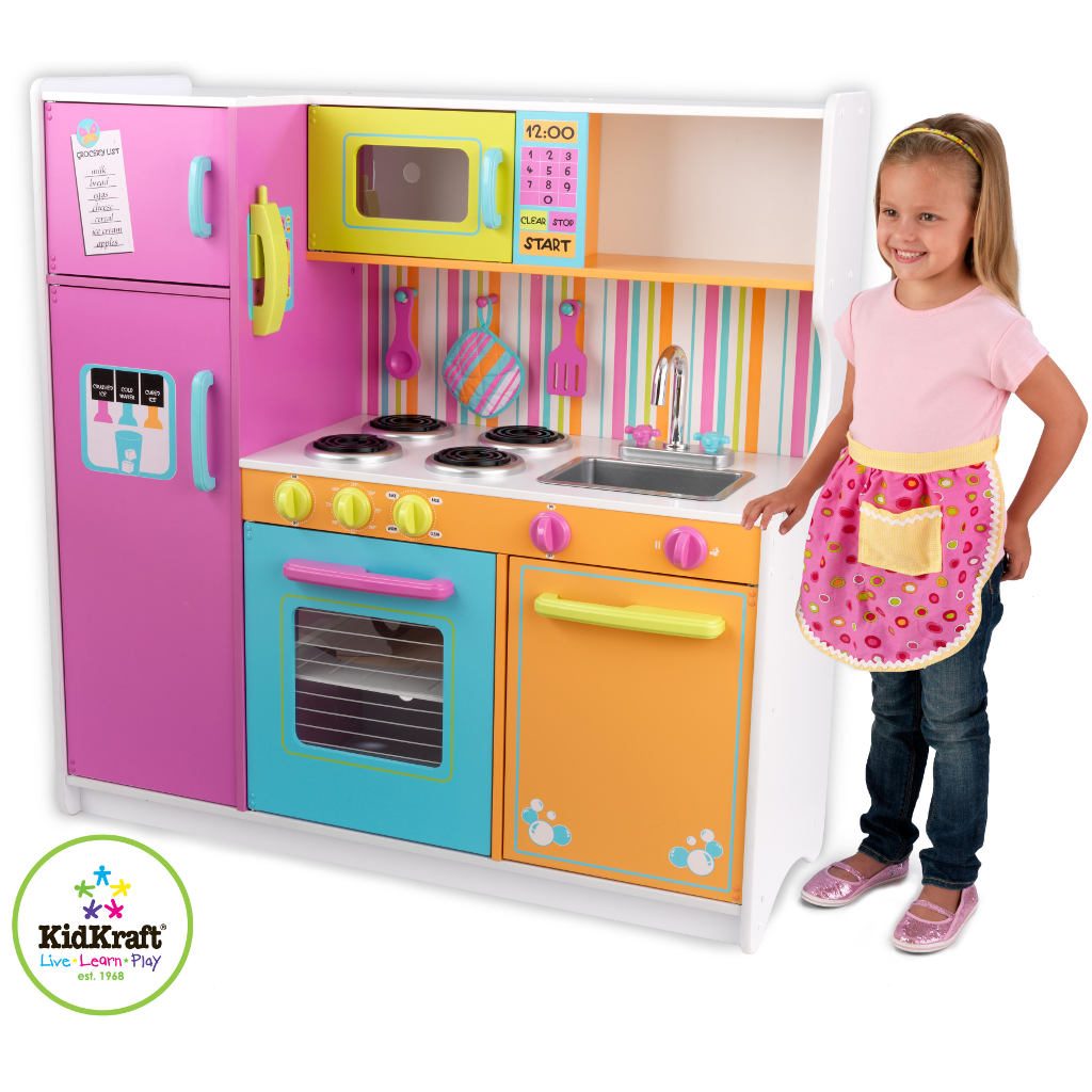 Kidkraft luxe keuken in felle kleuren kopen? â qiddie