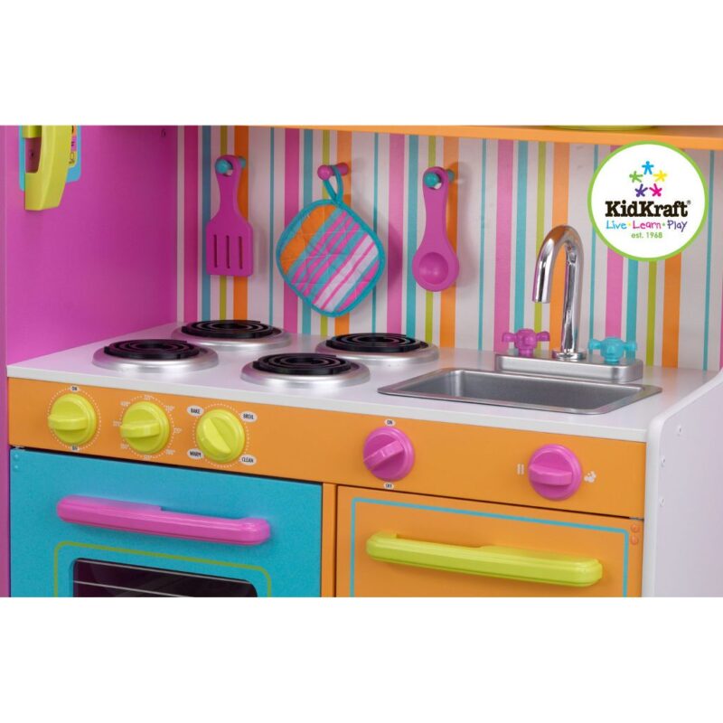 Kidkraft Luxe Keuken In Felle Kleuren