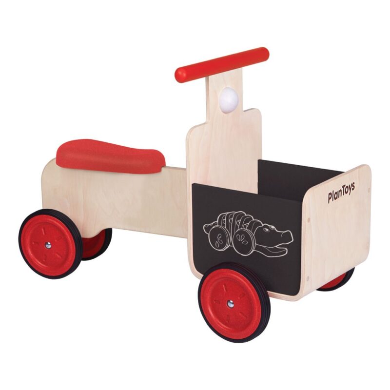 Bakfietsje Met Krijtbord Plan Toys Delivery Bike Laadbak 1 Plan-4003479