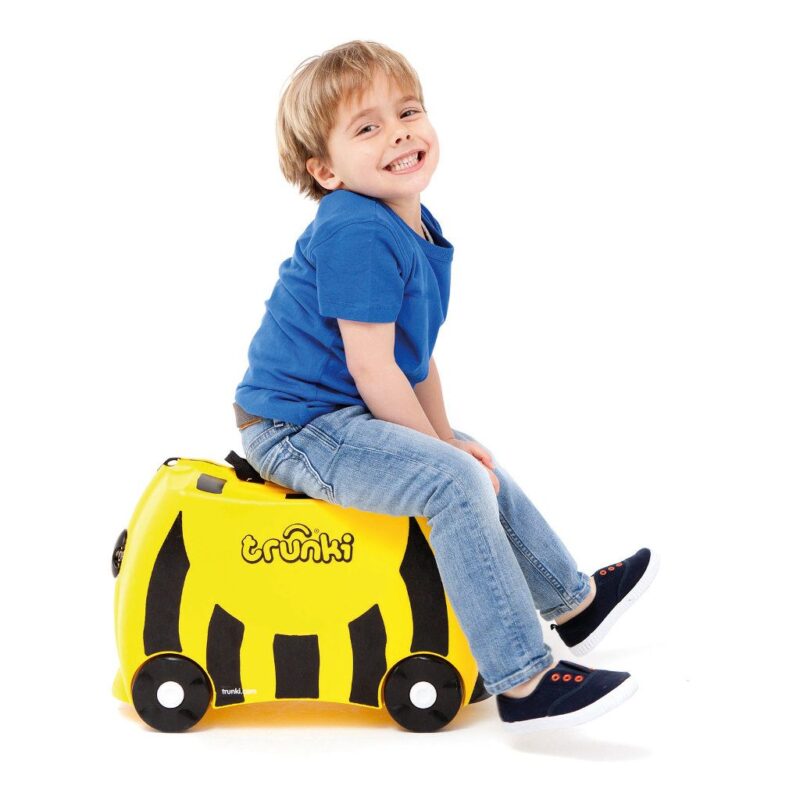 Trunki Bij Trolley Handbagage Speel Logeer Vakantie Koffer Wielen Trekkoort 4 Trunki Trun-9220012