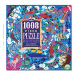 Vloerpuzzel 1008-Delig Onderwaterwereld Eeboo Stevige Stukjes Puzzel Eebo-9650650