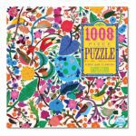 Vloerpuzzel 1008-Delig Vogels En Bloemen Eeboo Stevige Stukjes Puzzel Eebo-9650601