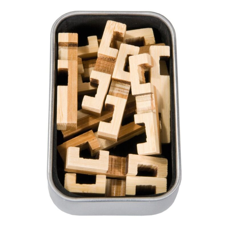 3D Bamboe Puzzel 325 Hersenbreker Inhoud Doos rizz-17325