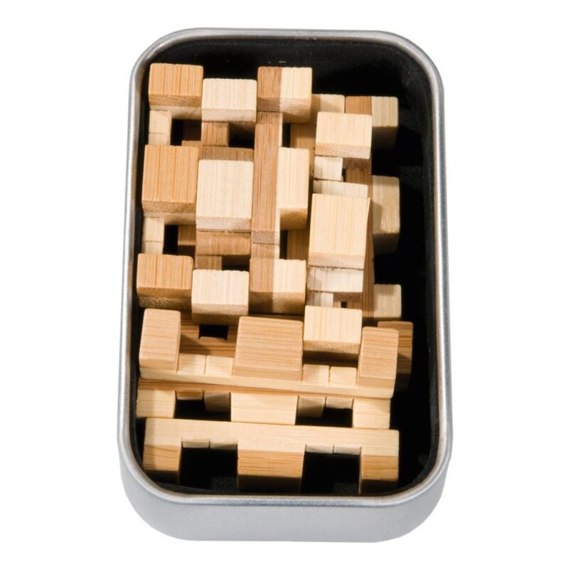 3D Bamboe Puzzel 326 Hersenbreker Inhoud Doos rizz-17326