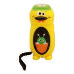 Knijpkat Monster Geel Zaklamp Geokids Geok-6146904-gl