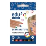 Schmink Stift Plus Rond (6 Kleuren Ass) Edu3 Edu3-2401712006