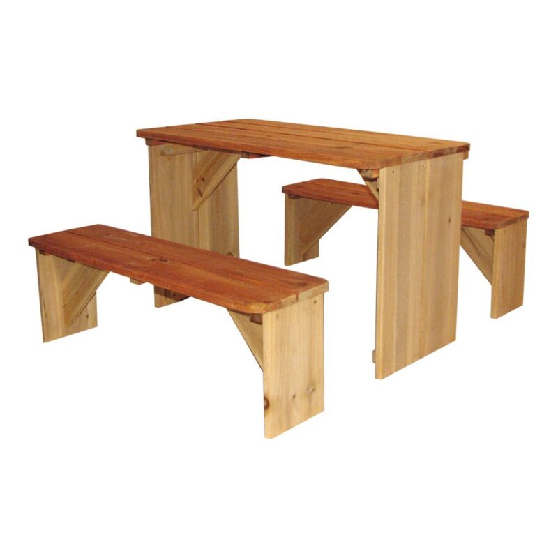 Picknickset Zidzed Xl Axi Tafel 2 Banken Tuin Zitje Lounge Set Kinderen Axis-A030.043.00