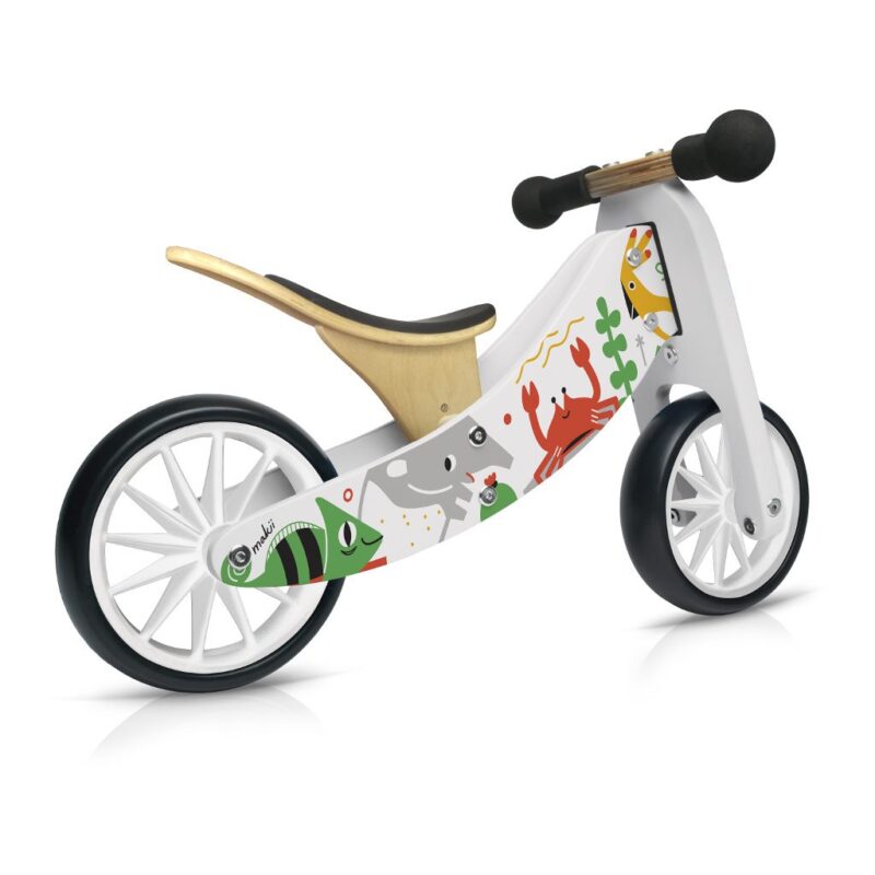 Tiny Tot Makii 2-in-1 Kinderfeets 2 Wieler Loopfiets kind-kf11888