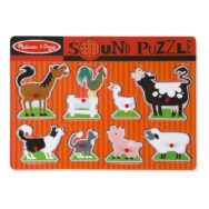 Boerderij Dieren Puzzel Met Geluid | Melissa & Doug