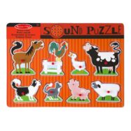 Boerderij Dieren Puzzel Met Geluid | Melissa & Doug