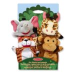 Dierentuin Dieren Handpoppen | Melissa & Doug