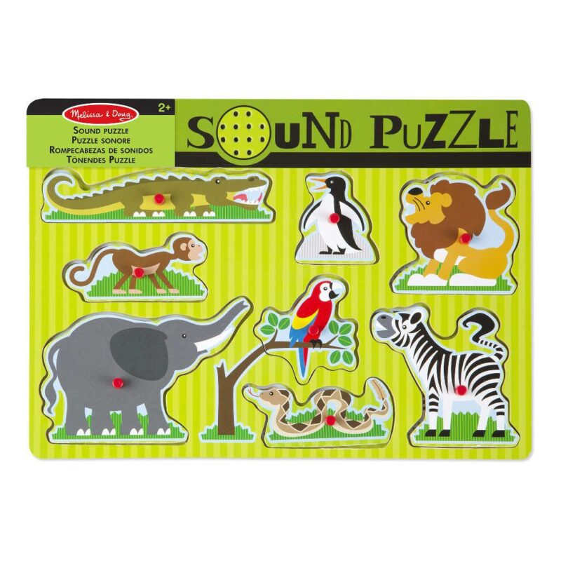 Dierentuin Dieren Puzzel Met Geluid | Melissa & Doug