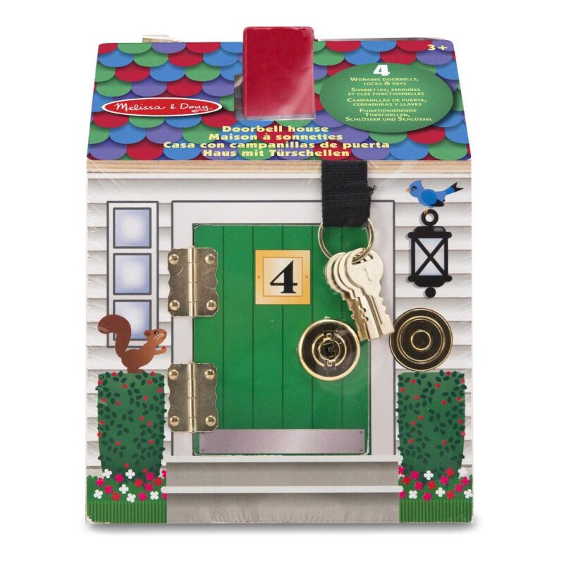 Houten Huis Met Deurbellen | Melissa & Doug