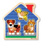 Huisdieren Puzzel Met Grote Knoppen | Melissa & Doug