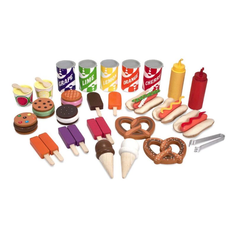 Ijs En Hotdog Kraampje Melissa & Doug Verkoop Eten Meli-19350 1024X1024