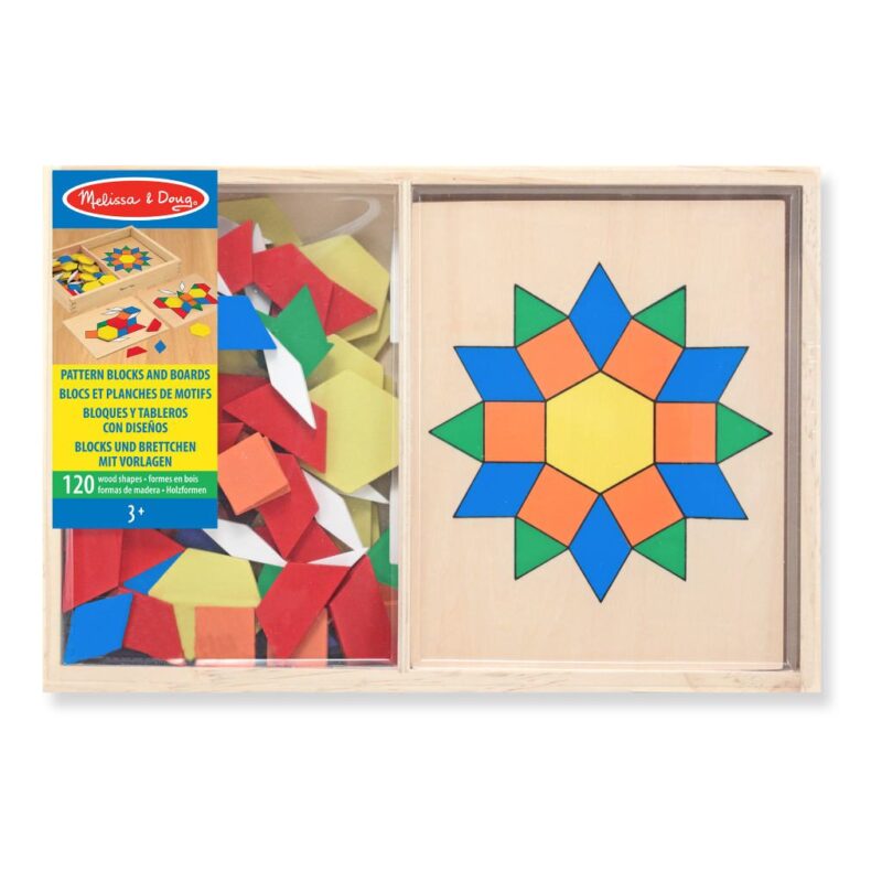 Patroon Blokken En Bord | Melissa & Doug