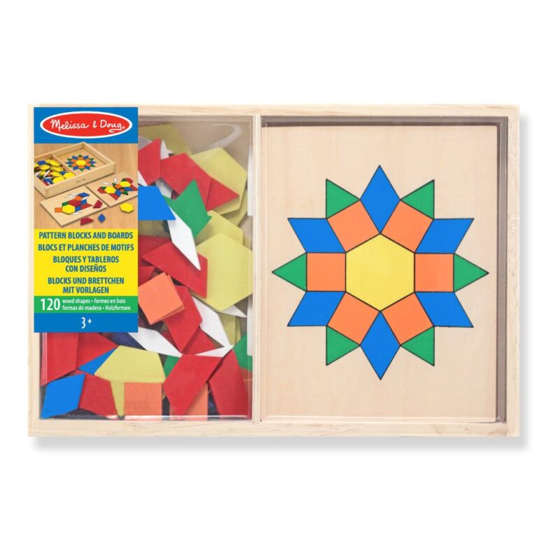 Patroon Blokken En Bord | Melissa & Doug