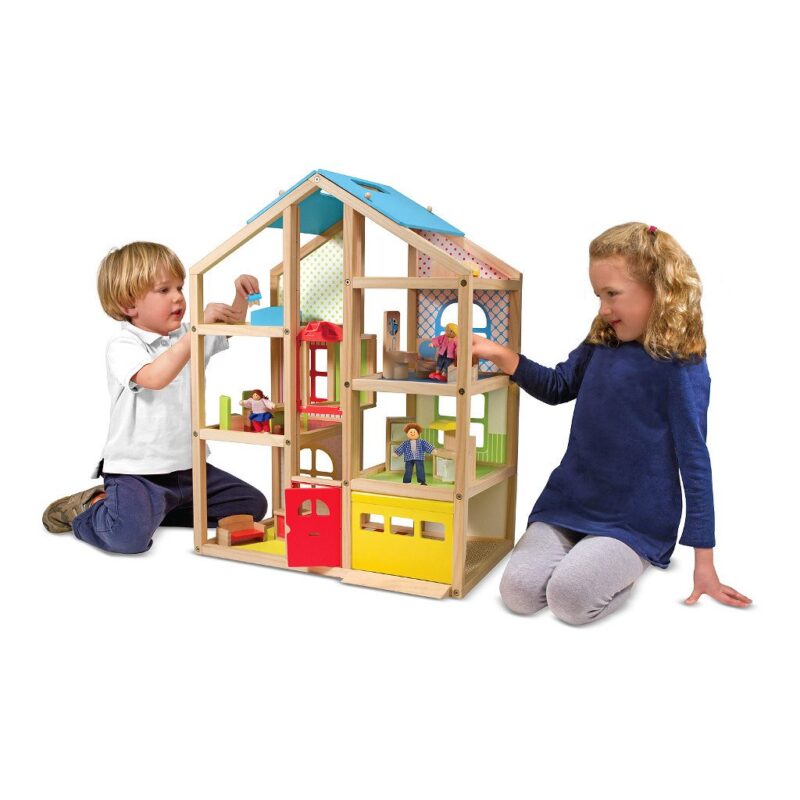 Poppenhuis Met Meubels | Melissa & Doug