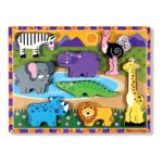 Safari Figuren En Dikke Puzzel | Melissa & Doug