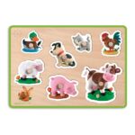 Boerderijdieren Puzzel Met Muziek Janod