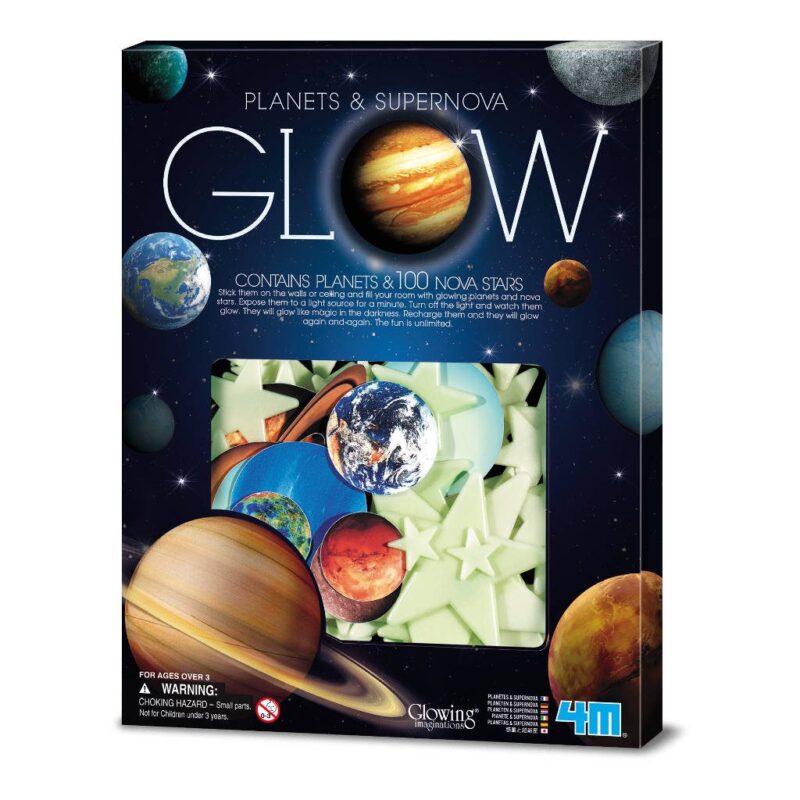 Glow In The Dark Sterren En Planeten 4M Xtra