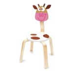 Houten Kinderstoel Koe Marie