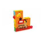 Houten Puzzel En Ballenbaan In 1