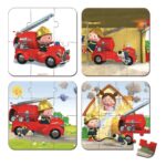 Leon Brandweerwagen Puzzel Janod