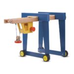 New Classic Toys Containerkraan Op Wielen