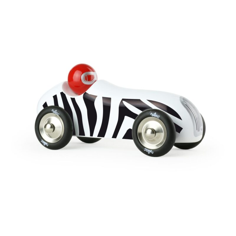 Oude Sportauto Zebra Vilac