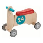 Plan Toys Loopfiets Oranje Groen 1