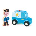 Politie Auto En Agent Janod