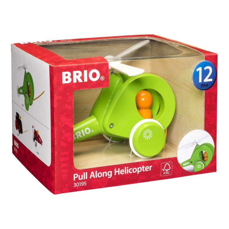 Pull-Along Helicopter Brio