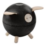 Spaarpot Piggy Bank Zwart Plan Toys 1 Spaarpot Piggy Bank Zwart Plan Toys