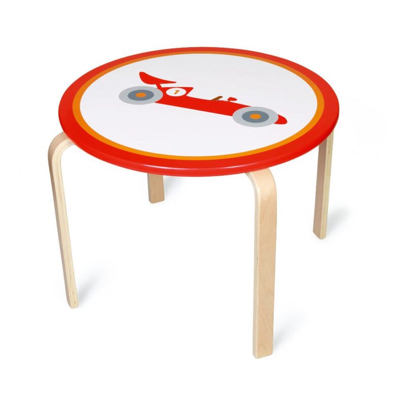 Tafel Rond Auto Racer Scratch