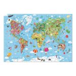 Wereld Vloerpuzzel Janod