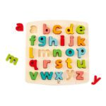 Match Letter Puzzel Kleur Schrijfletters hape-e1552