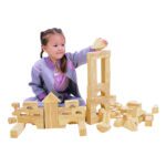 Zachte Blokken Houtkleur 30 Stuks Weplay Wepl-Kc2102-030