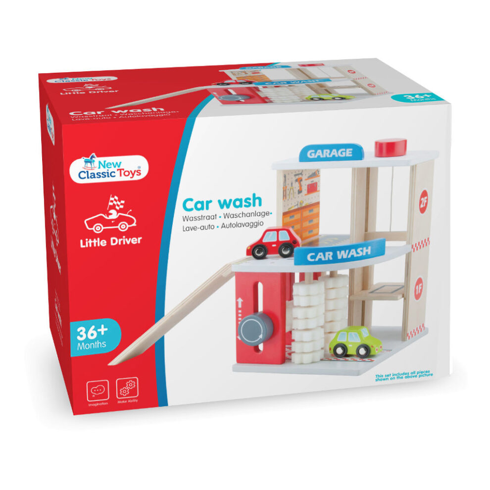 Carwash Garage van New Classic Toys kopen? ⋆ QIDDIE