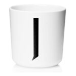 Letter Mok J Melamine Beker 6 Maanden Drink Tuit 200 Ml Design Letters Desi-20201000J