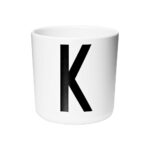 Letter Mok K Melamine Beker 6 Maanden Drink Tuit 200 Ml Design Letters Desi-20201000K