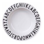 Letter Schaal Diep Melamine Design Letters Jongen Meisje 4 Maanden Alfabet Desi-20201003