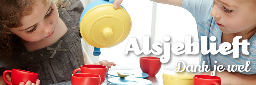 Mooi en Origineel Speelgoed Servies kopen?