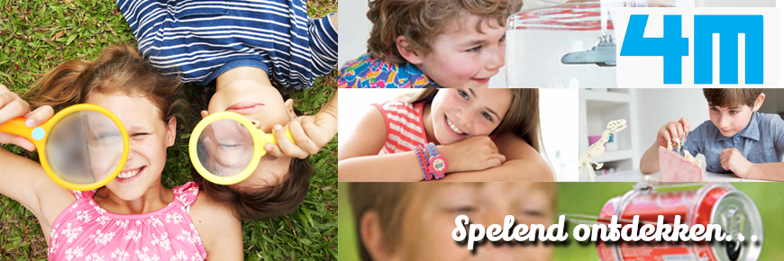 Bekijk het uitgebreide Creatief of Experiment assortiment van 4M Speelgoed