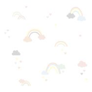 Clouds & Rainbows Behang | Hello Little | Lilipinso