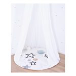Dreamy Blue Vloerkleed Lilipinso Grijs Zwart Sterren Lili-H0368